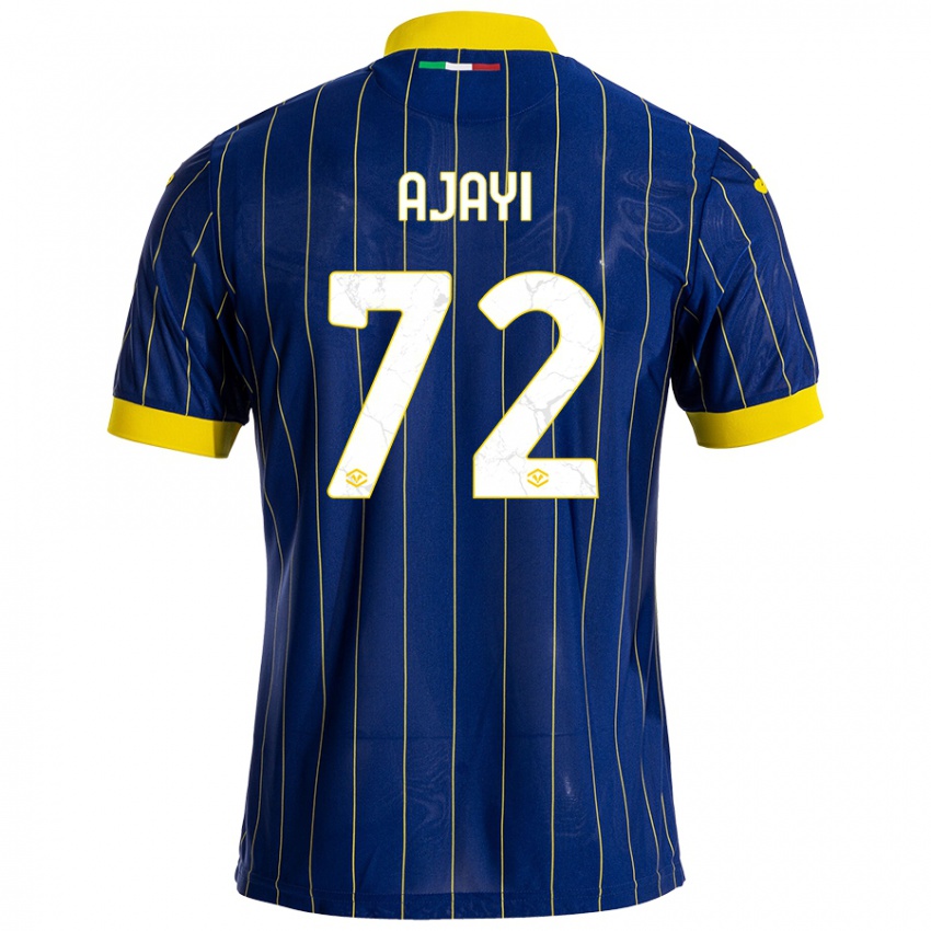 Damen Junior Ajayi #72 Blau Gelb Heimtrikot Trikot 2024/25 T-Shirt Österreich