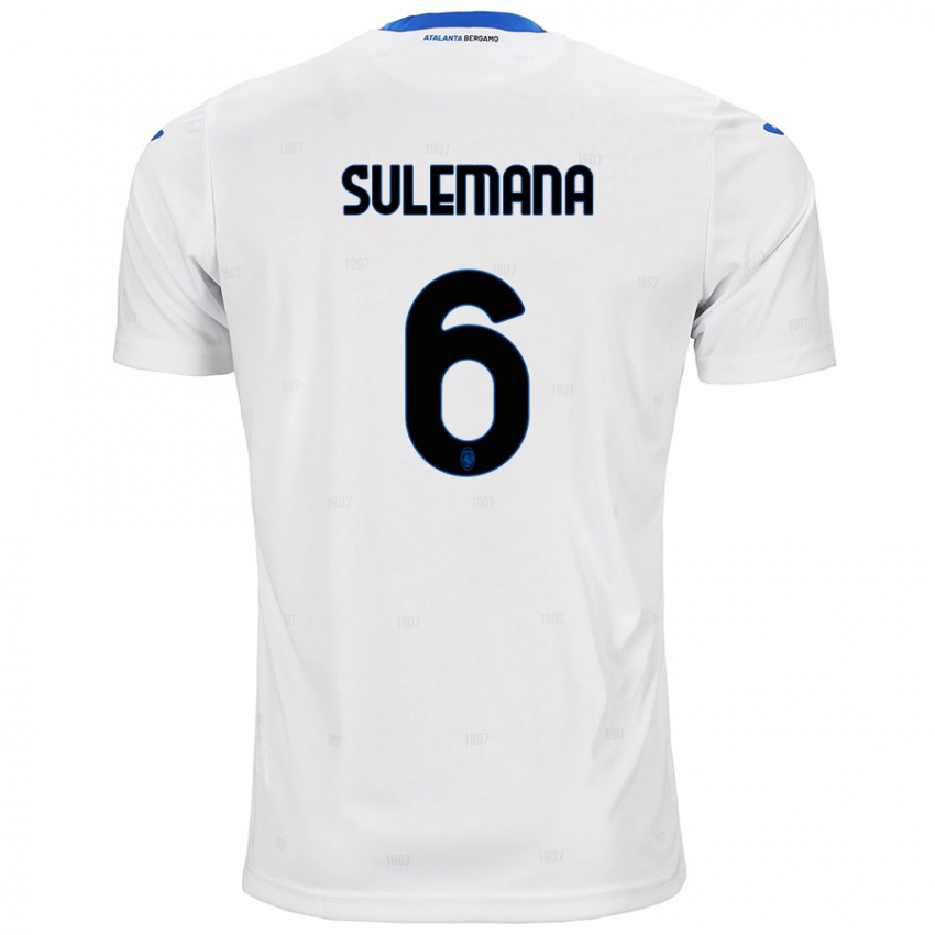 Damen Ibrahim Sulemana #6 Weiß Auswärtstrikot Trikot 2024/25 T-Shirt Österreich