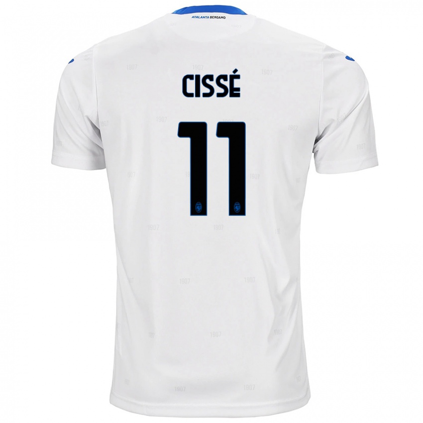 Damen Moustapha Cissé #11 Weiß Auswärtstrikot Trikot 2024/25 T-Shirt Österreich