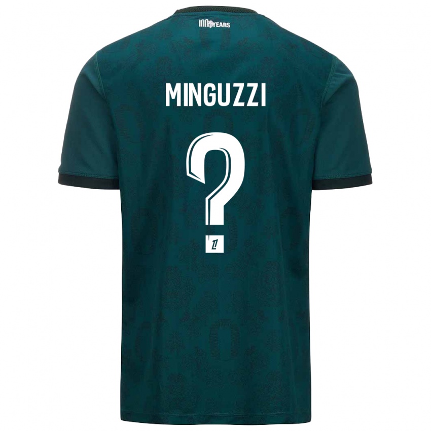 Damen Matteo Minguzzi #0 Dunkelgrün Auswärtstrikot Trikot 2024/25 T-Shirt Österreich