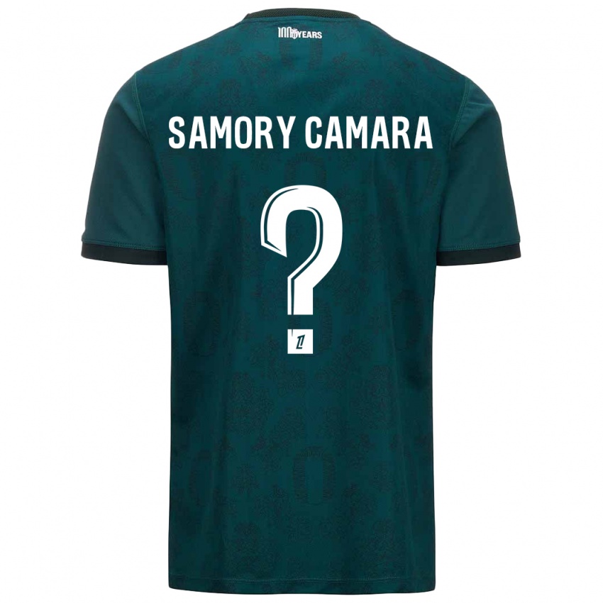 Damen Verges Samory Camara #0 Dunkelgrün Auswärtstrikot Trikot 2024/25 T-Shirt Österreich