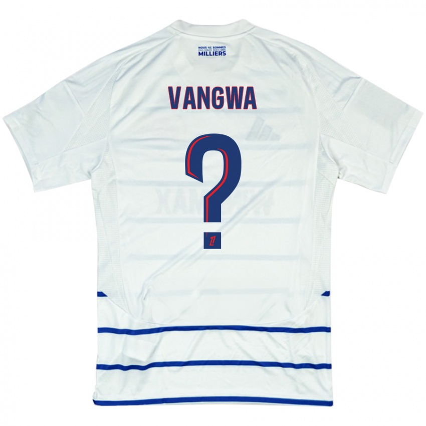 Damen Jilva Vangwa #0 Weiß Blau Auswärtstrikot Trikot 2024/25 T-Shirt Österreich