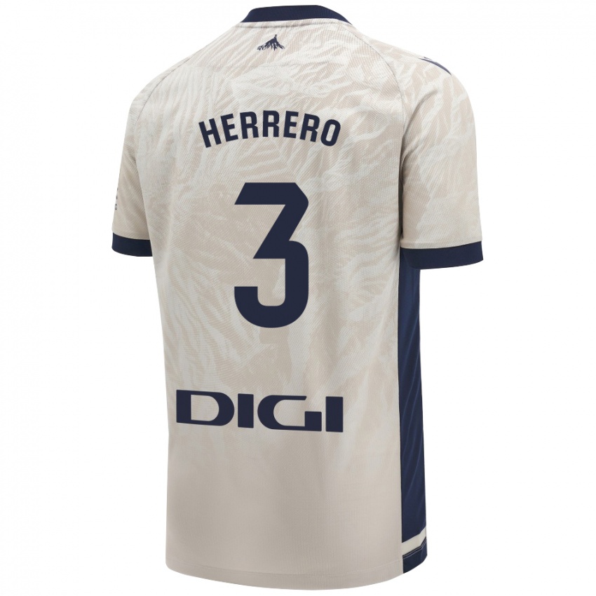 Damen Toni Herrero #3 Hellgrau Auswärtstrikot Trikot 2024/25 T-Shirt Österreich