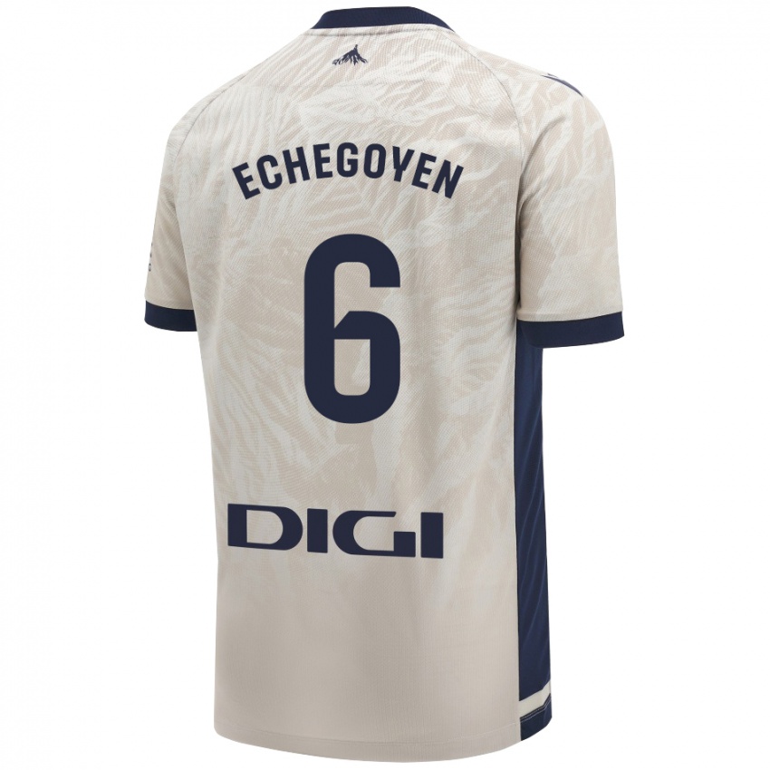 Damen Mauro Echegoyen #6 Hellgrau Auswärtstrikot Trikot 2024/25 T-Shirt Österreich