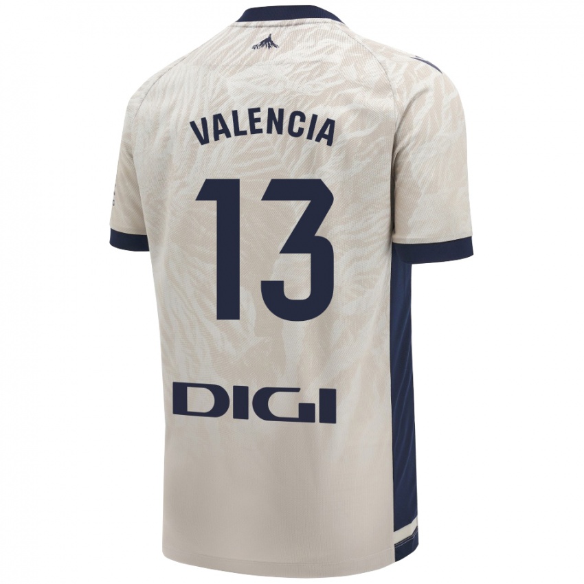 Damen Pablo Valencia #13 Hellgrau Auswärtstrikot Trikot 2024/25 T-Shirt Österreich