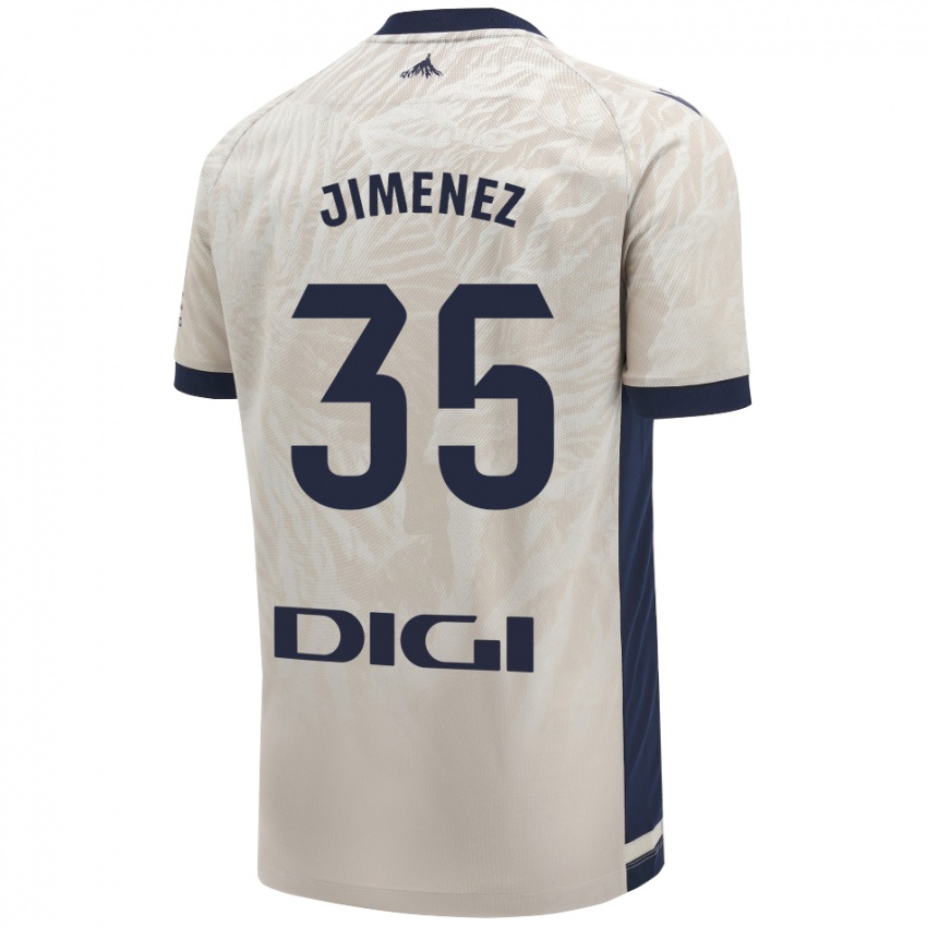 Damen Álex Jimenez #35 Hellgrau Auswärtstrikot Trikot 2024/25 T-Shirt Österreich