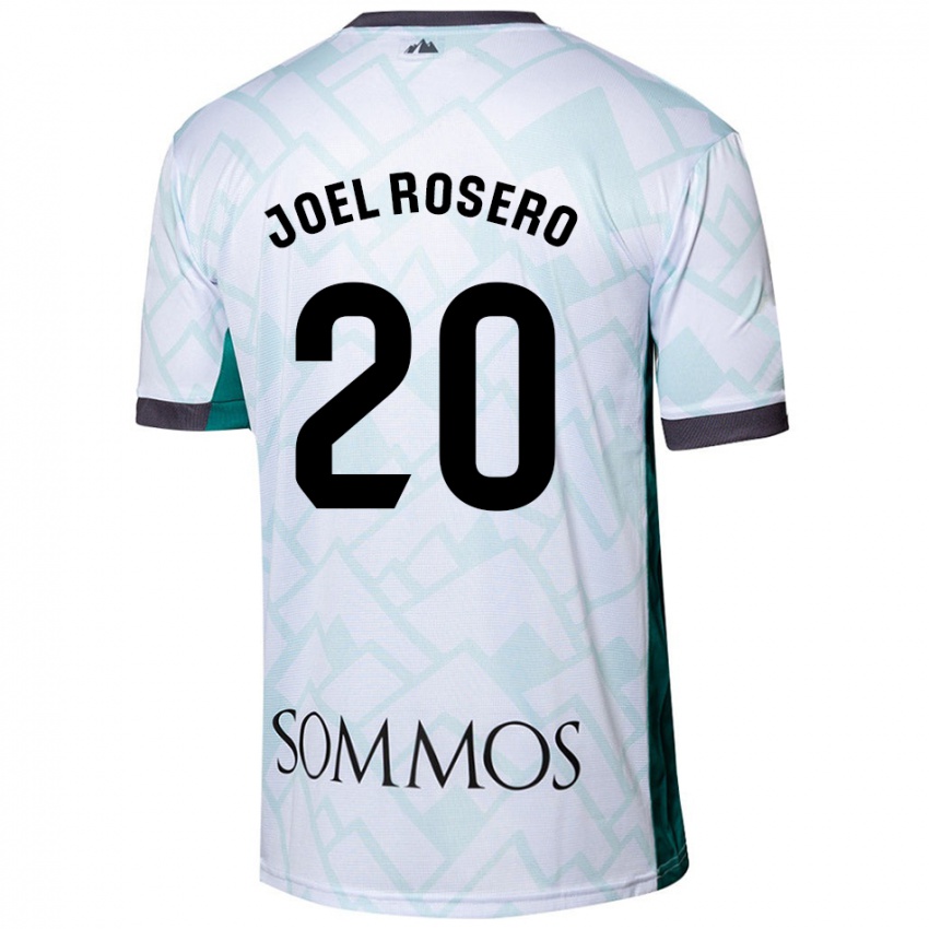 Damen Alexis Joel Rosero #20 Weiß Grün Auswärtstrikot Trikot 2024/25 T-Shirt Österreich