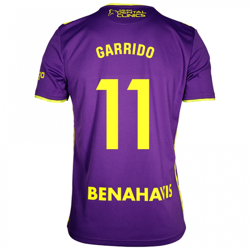 Damen Rafael Garrido #11 Lila Gelb Auswärtstrikot Trikot 2024/25 T-Shirt Österreich