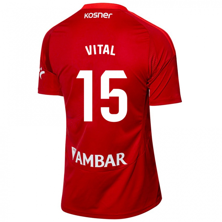 Damen Bernardo Vital #15 Weiß Blau Auswärtstrikot Trikot 2024/25 T-Shirt Österreich