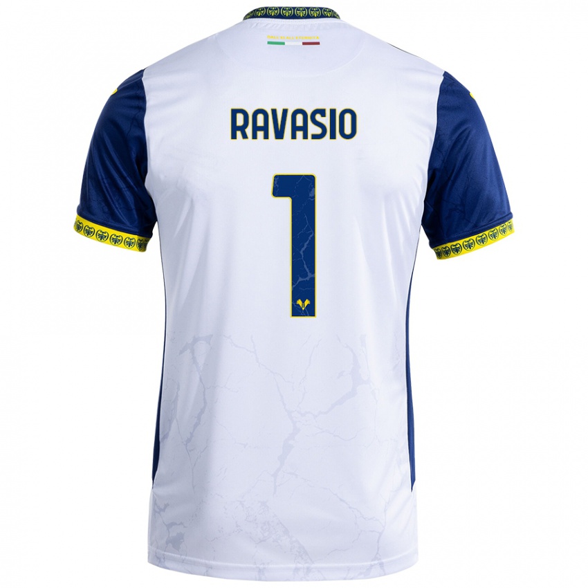 Damen Manuel Ravasio #1 Weiß Blau Auswärtstrikot Trikot 2024/25 T-Shirt Österreich