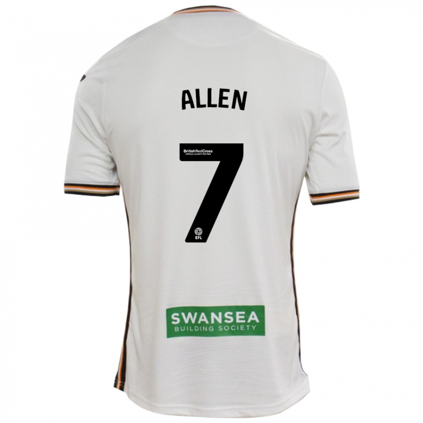 Kinder Joe Allen #7 Rot Weiß Heimtrikot Trikot 2024/25 T-Shirt Österreich