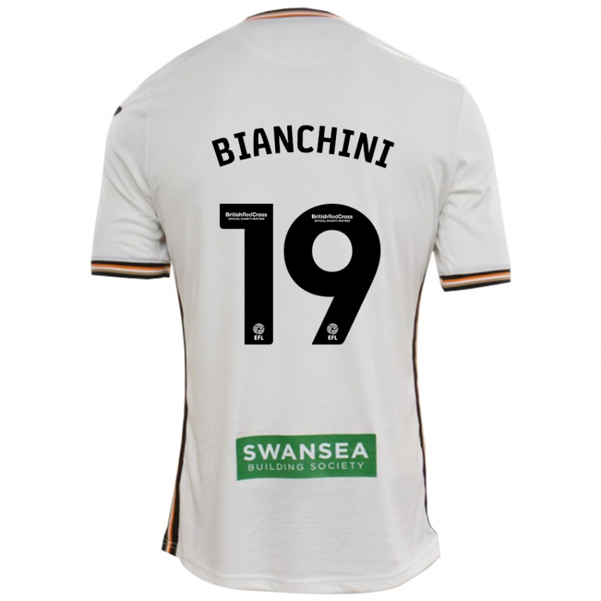 Kinder Florian Bianchini #19 Rot Weiß Heimtrikot Trikot 2024/25 T-Shirt Österreich