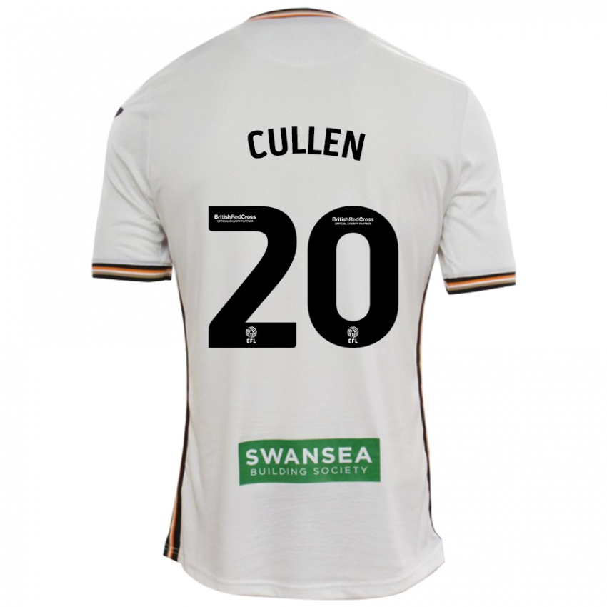 Kinder Liam Cullen #20 Rot Weiß Heimtrikot Trikot 2024/25 T-Shirt Österreich