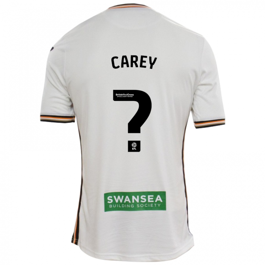 Kinder Joshua Carey #0 Rot Weiß Heimtrikot Trikot 2024/25 T-Shirt Österreich