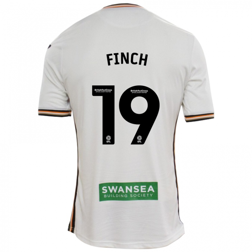 Kinder Lucy Finch #19 Rot Weiß Heimtrikot Trikot 2024/25 T-Shirt Österreich