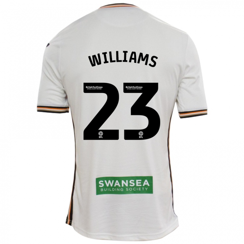 Kinder Jessica Williams #23 Rot Weiß Heimtrikot Trikot 2024/25 T-Shirt Österreich