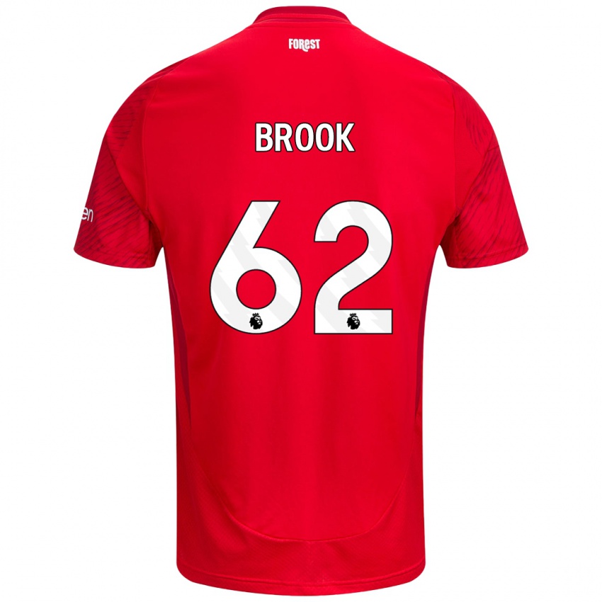 Kinder Will Brook #62 Rot Weiß Heimtrikot Trikot 2024/25 T-Shirt Österreich