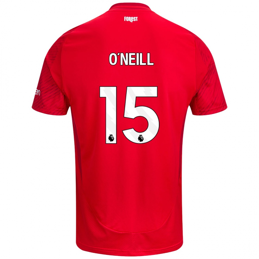 Kinder Laura-Jayne O'neill #15 Rot Weiß Heimtrikot Trikot 2024/25 T-Shirt Österreich