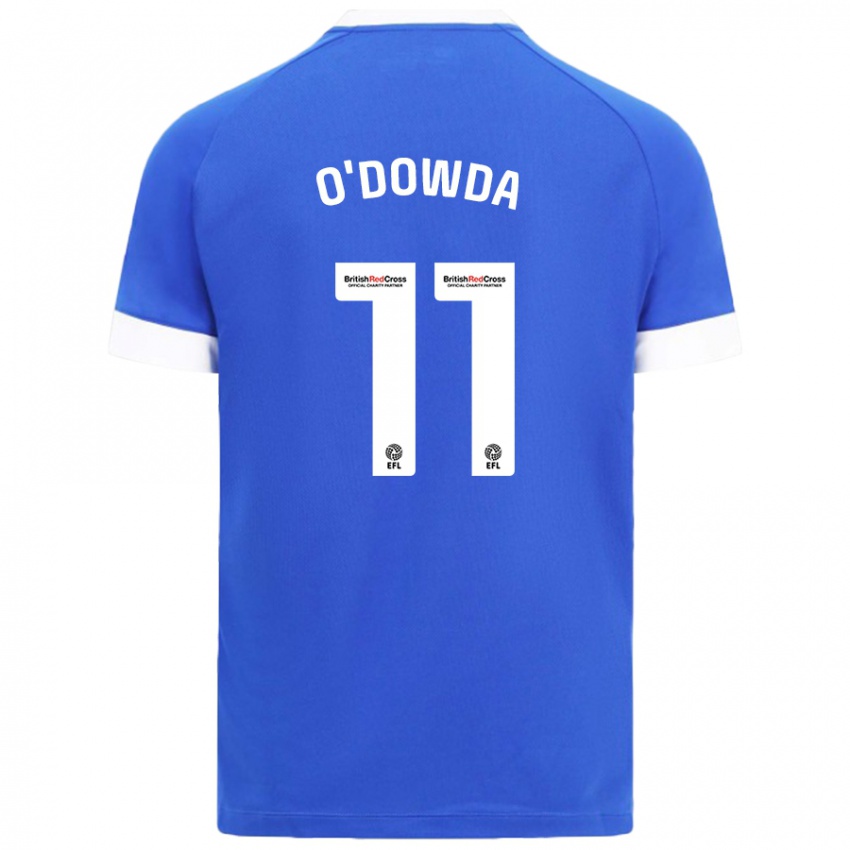 Kinder Callum O'dowda #11 Himmelblau Heimtrikot Trikot 2024/25 T-Shirt Österreich