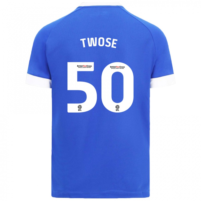 Kinder Cody Twose #50 Himmelblau Heimtrikot Trikot 2024/25 T-Shirt Österreich