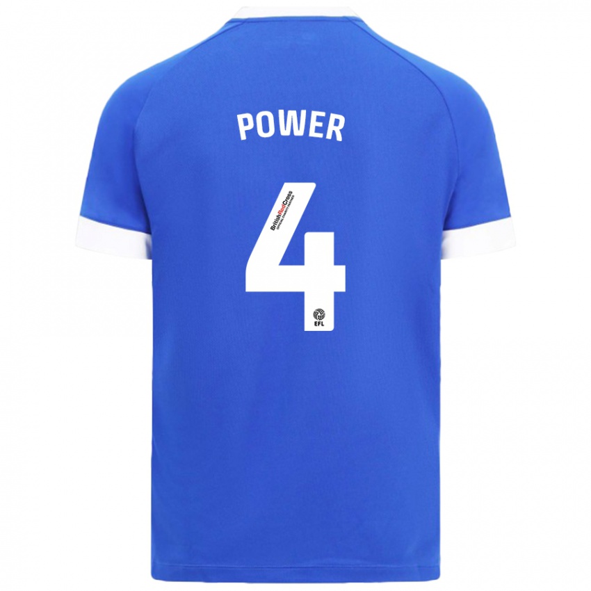 Kinder Hannah Power #4 Himmelblau Heimtrikot Trikot 2024/25 T-Shirt Österreich