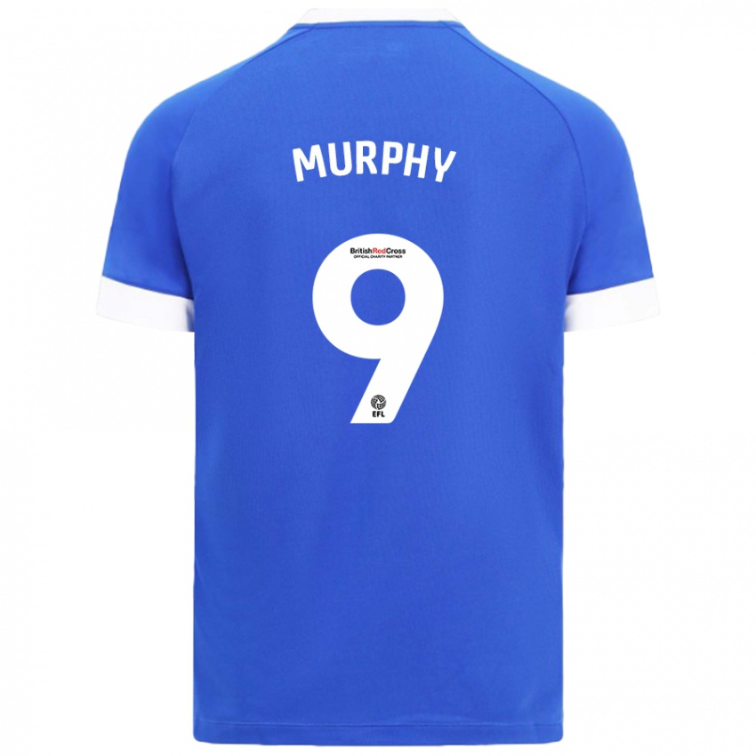 Kinder Alana Murphy #9 Himmelblau Heimtrikot Trikot 2024/25 T-Shirt Österreich