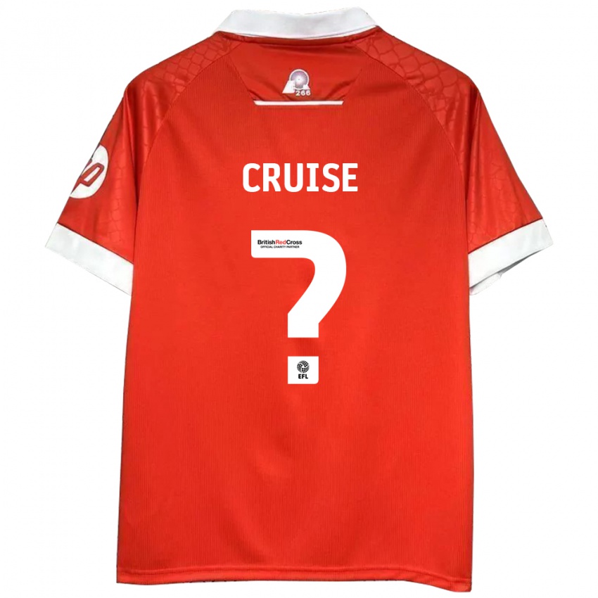 Kinder George Cruise #0 Rot Weiß Heimtrikot Trikot 2024/25 T-Shirt Österreich