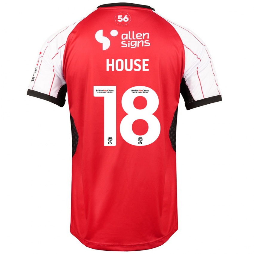 Kinder Ben House #18 Weiß Heimtrikot Trikot 2024/25 T-Shirt Österreich