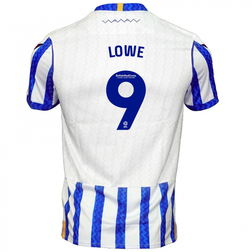 Kinder Jamal Lowe #9 Blau Weiß Heimtrikot Trikot 2024/25 T-Shirt Österreich