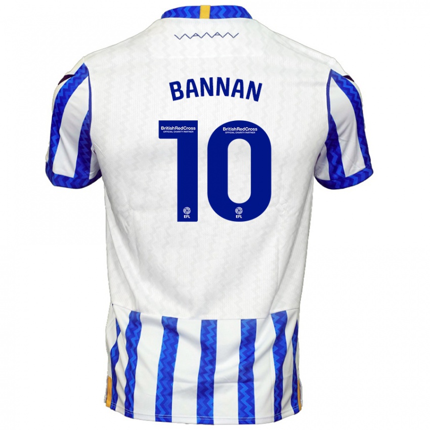 Kinder Barry Bannan #10 Blau Weiß Heimtrikot Trikot 2024/25 T-Shirt Österreich