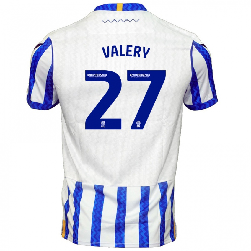 Kinder Yan Valery #27 Blau Weiß Heimtrikot Trikot 2024/25 T-Shirt Österreich