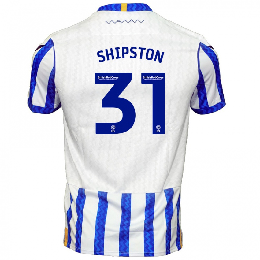 Kinder Rio Shipston #31 Blau Weiß Heimtrikot Trikot 2024/25 T-Shirt Österreich