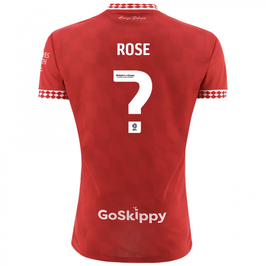 Kinder Marley Rose #0 Rot Heimtrikot Trikot 2024/25 T-Shirt Österreich