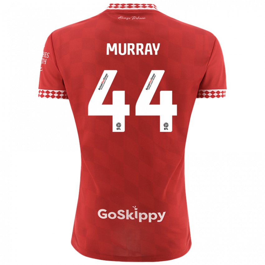 Kinder Satara Murray #44 Rot Heimtrikot Trikot 2024/25 T-Shirt Österreich