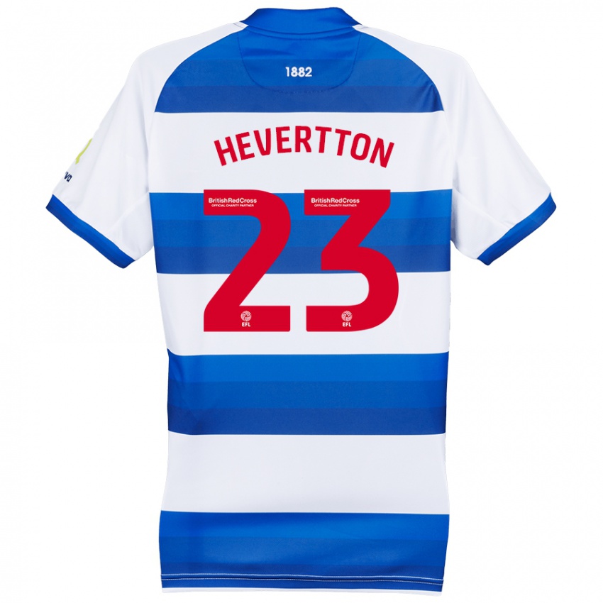 Kinder Hevertton #23 Weiß Blau Heimtrikot Trikot 2024/25 T-Shirt Österreich