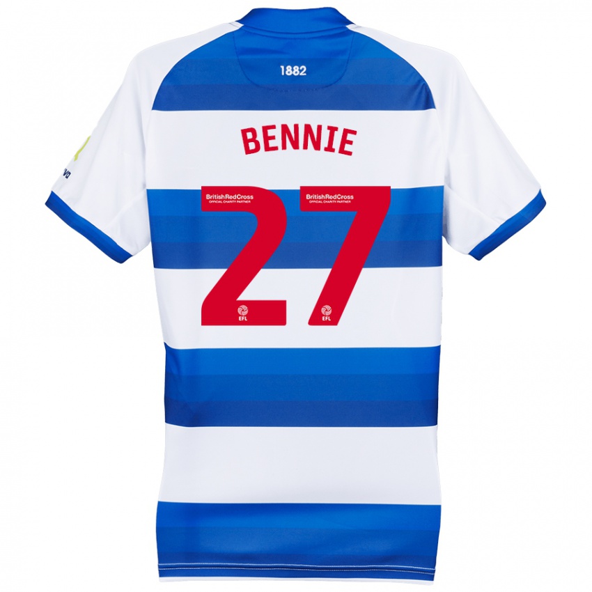 Kinder Daniel Bennie #27 Weiß Blau Heimtrikot Trikot 2024/25 T-Shirt Österreich