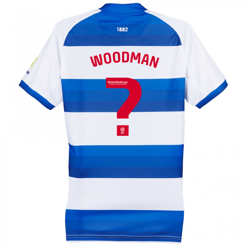 Kinder Deon Woodman #0 Weiß Blau Heimtrikot Trikot 2024/25 T-Shirt Österreich