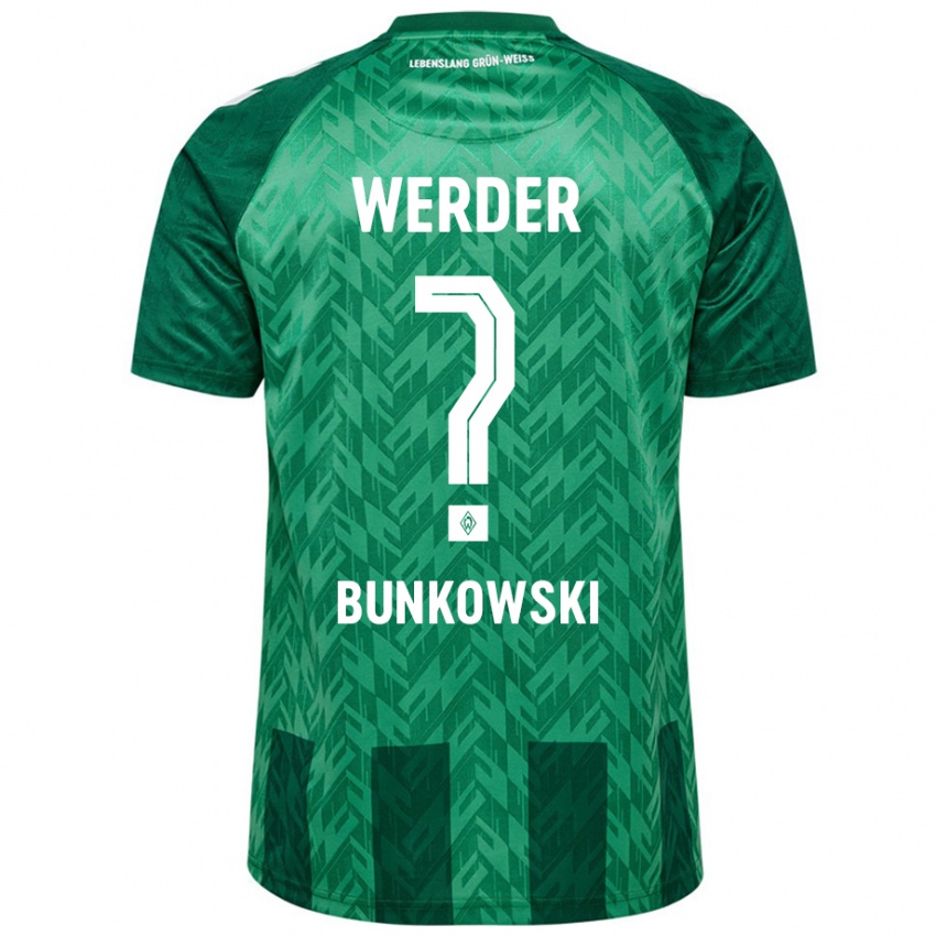 Kinder Paul Bunkowski #0 Grün Heimtrikot Trikot 2024/25 T-Shirt Österreich