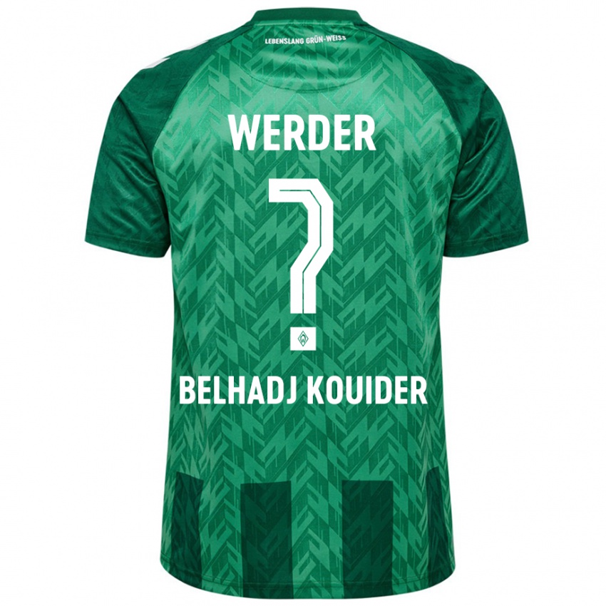 Kinder Mahfoud Belhadj Kouider #0 Grün Heimtrikot Trikot 2024/25 T-Shirt Österreich