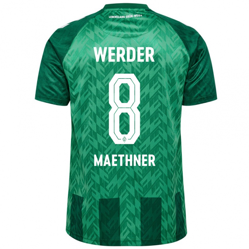 Kinder Finn Maethner #8 Grün Heimtrikot Trikot 2024/25 T-Shirt Österreich