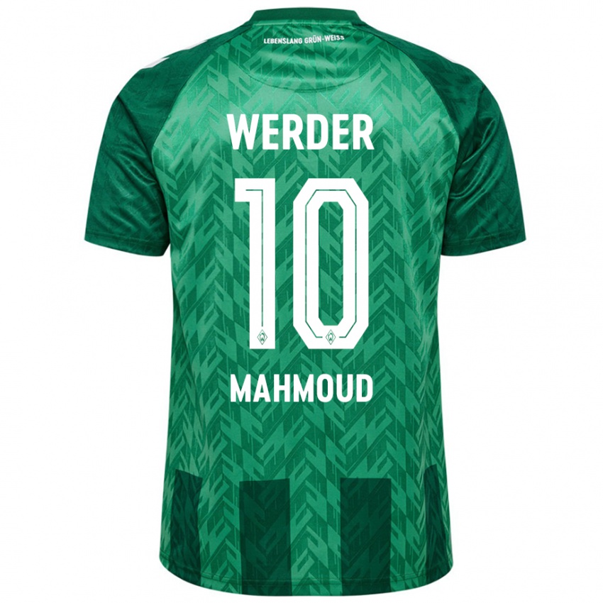 Kinder Tuana Mahmoud #10 Grün Heimtrikot Trikot 2024/25 T-Shirt Österreich