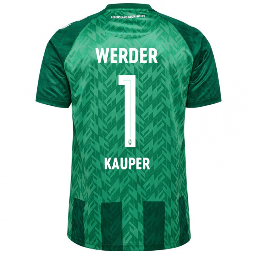 Kinder Ben Käuper #1 Grün Heimtrikot Trikot 2024/25 T-Shirt Österreich