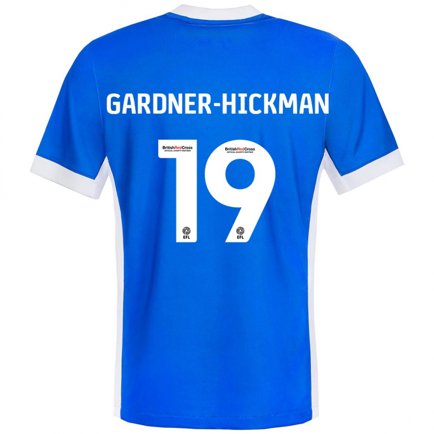 Kinder Taylor Gardner-Hickman #19 Blau Weiß Heimtrikot Trikot 2024/25 T-Shirt Österreich