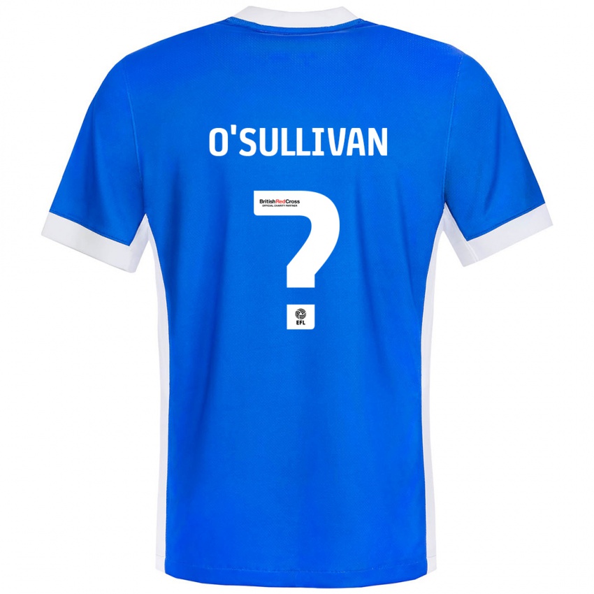 Kinder William O'sullivan #0 Blau Weiß Heimtrikot Trikot 2024/25 T-Shirt Österreich