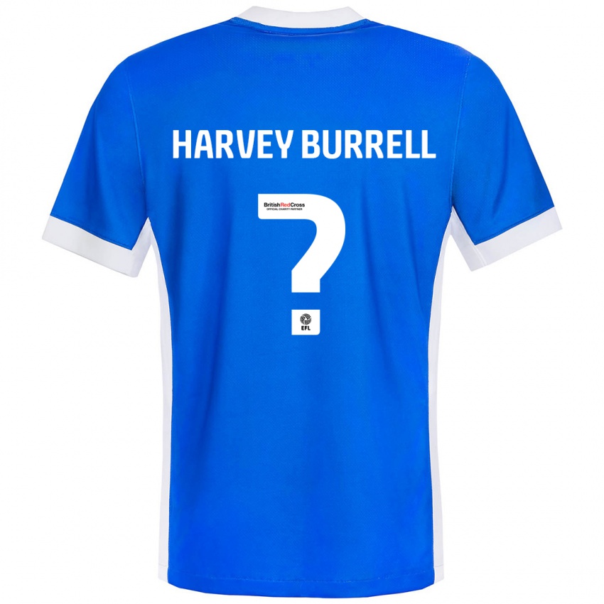 Kinder William Harvey Burrell #0 Blau Weiß Heimtrikot Trikot 2024/25 T-Shirt Österreich