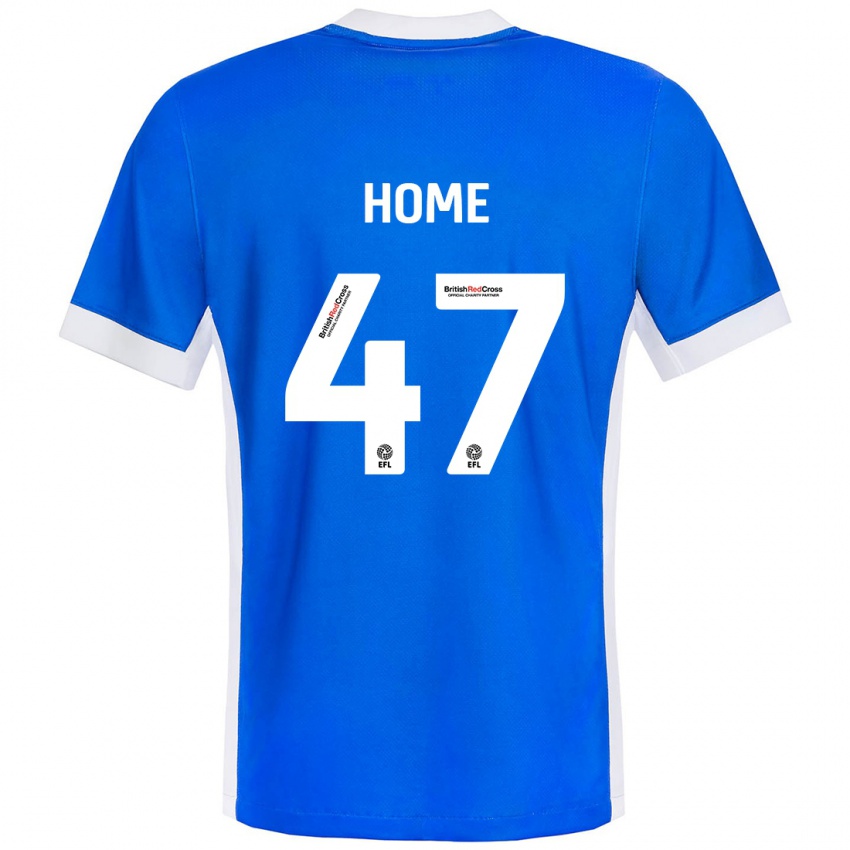 Kinder Josh Home #47 Blau Weiß Heimtrikot Trikot 2024/25 T-Shirt Österreich