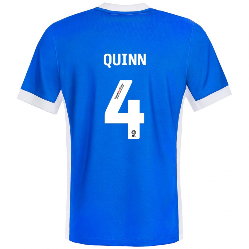 Kinder Louise Catherine Quinn #4 Blau Weiß Heimtrikot Trikot 2024/25 T-Shirt Österreich