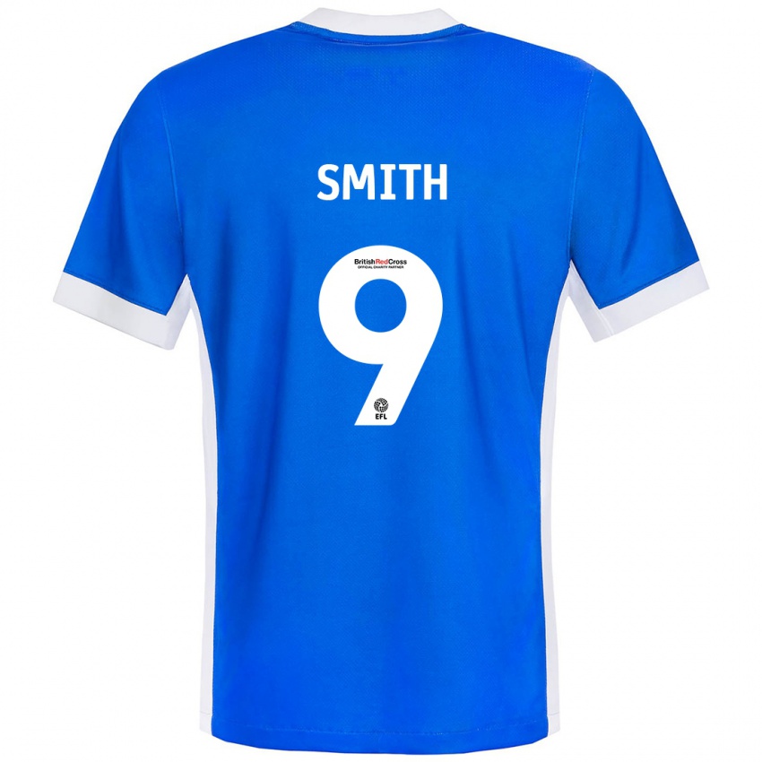 Kinder Libby Smith #9 Blau Weiß Heimtrikot Trikot 2024/25 T-Shirt Österreich