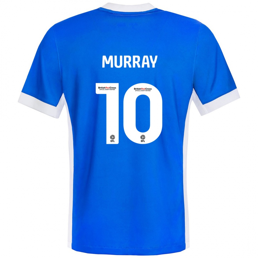 Kinder Christie Murray #10 Blau Weiß Heimtrikot Trikot 2024/25 T-Shirt Österreich