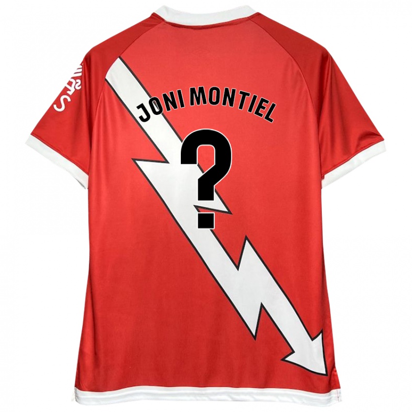 Kinder Joni Montiel #0 Weiß Rot Heimtrikot Trikot 2024/25 T-Shirt Österreich